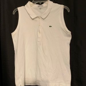 Lacoste sleeveless polo